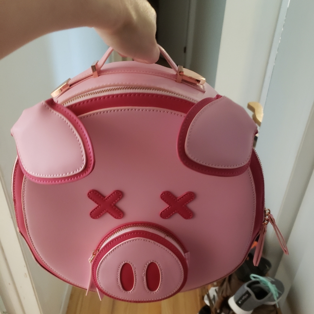 Jeffree Star x Shane Dawson Piggy Backpack (Pink!) 🐷 🐽